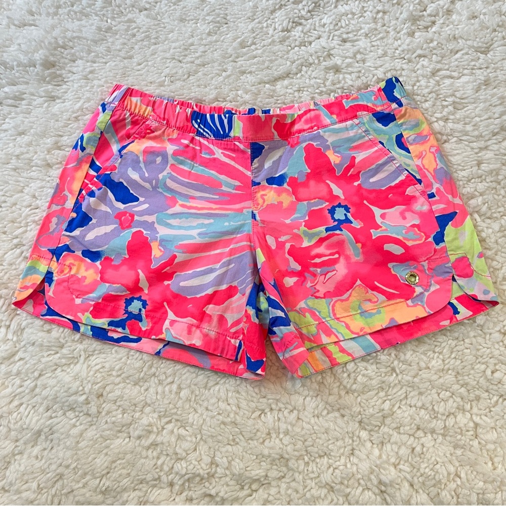 Lilly Pulitzer ocean view shorts